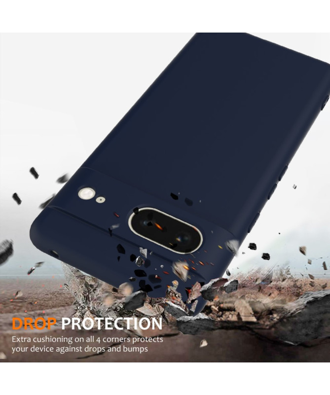 Coque Google Pixel 7 Silicone Liquide MagSafe, Lanière