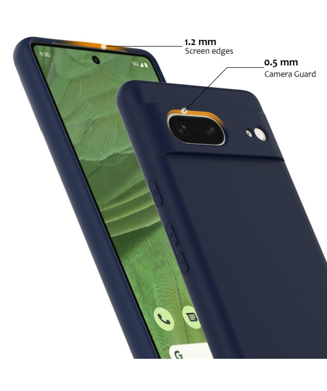 Coque Google Pixel 7 Silicone Liquide MagSafe, Lanière