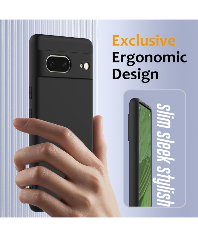 Coque Google Pixel 7 Silicone Liquide MagSafe, Lanière