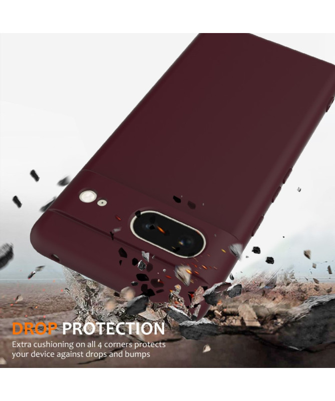 Coque Google Pixel 7 Silicone Liquide MagSafe, Lanière