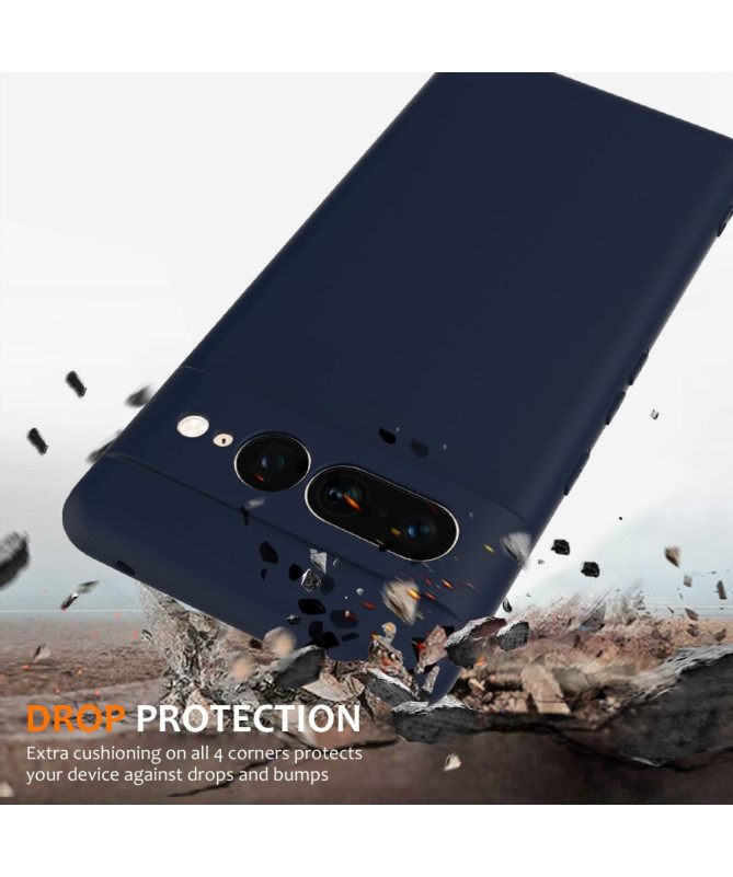 Coque Google Pixel 7 Pro Silicone Liquide MagSafe, Lanière