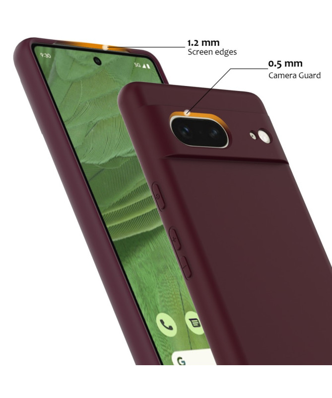 Coque Google Pixel 7 Silicone Liquide MagSafe, Lanière