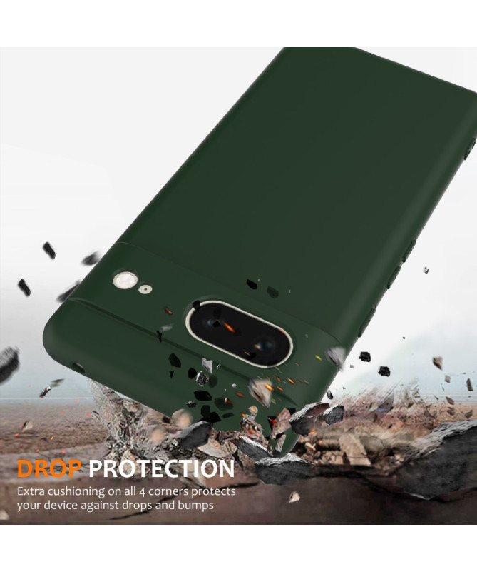 Coque Google Pixel 7 Silicone Liquide MagSafe, Lanière