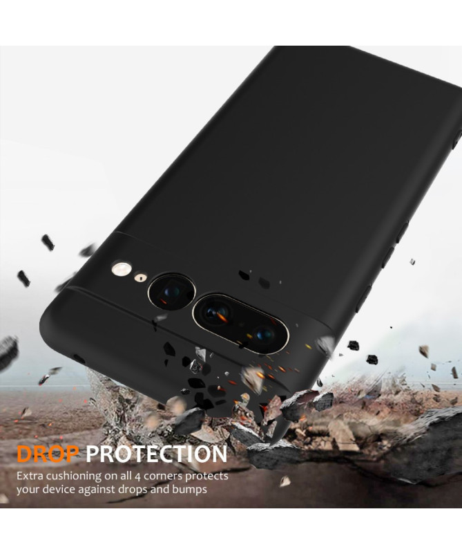 Coque Google Pixel 7 Pro Silicone Liquide MagSafe, Lanière