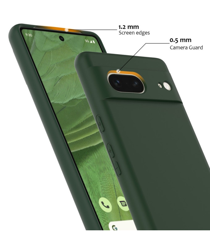 Coque Google Pixel 7 Silicone Liquide MagSafe, Lanière