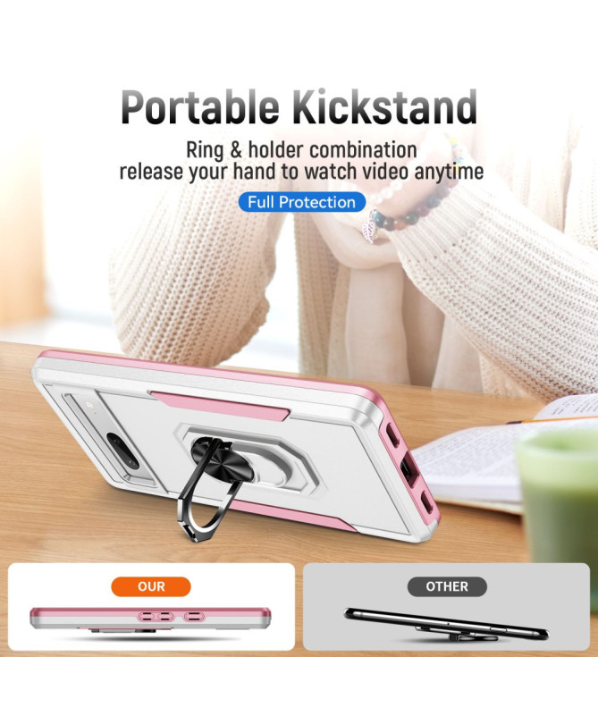 Coque Google Pixel 7a | Armor Shield avec Anneau