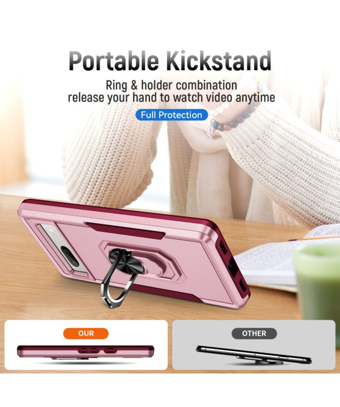 Coque Google Pixel 7a | Armor Shield avec Anneau