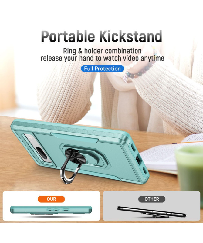 Coque Google Pixel 7a | Armor Shield avec Anneau