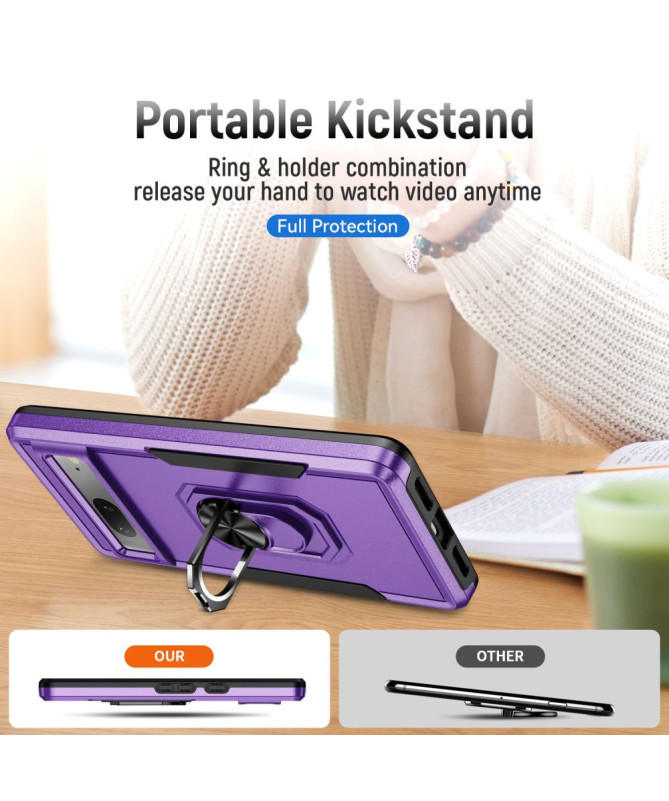 Coque Google Pixel 7 | Armor Shield avec Anneau