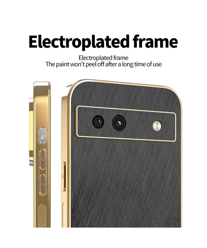 Coque Google Pixel 7a Style Texturé Soie