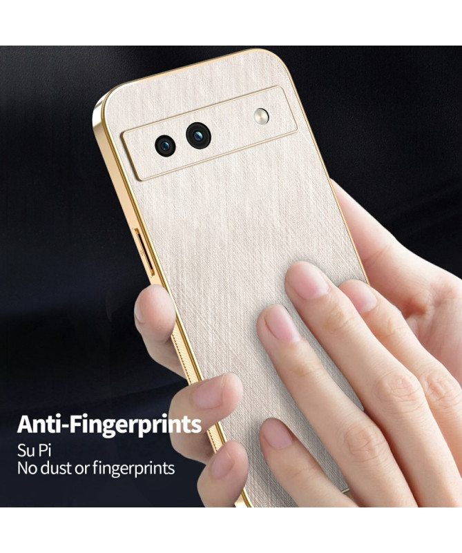 Coque Google Pixel 7a Style Texturé Soie
