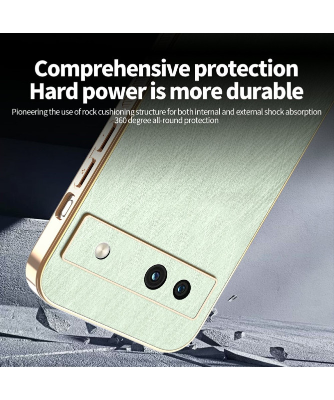 Coque Google Pixel 7a Style Texturé Soie