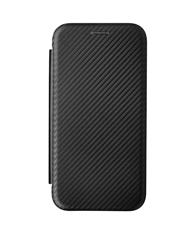 Flip Cover Xiaomi 12 Pro design fibre de carbone