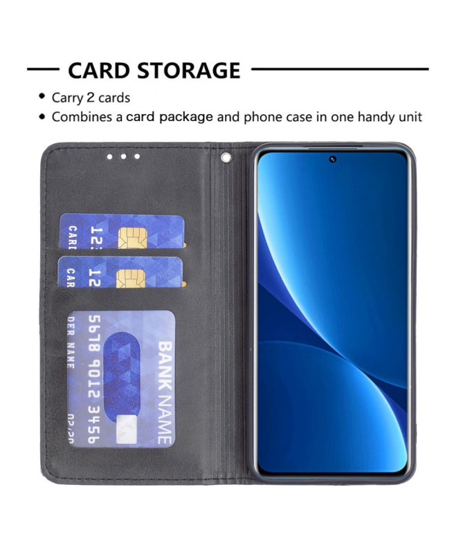 Housse Xiaomi 12 Pro Célinia Style Cuir Porte-cartes