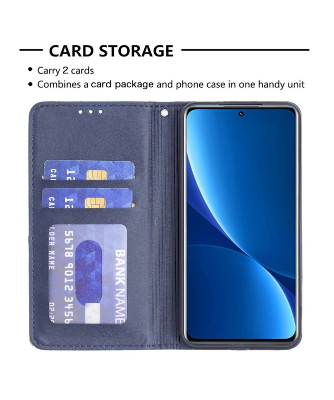 Housse Xiaomi 12 Pro Célinia Style Cuir Porte-cartes