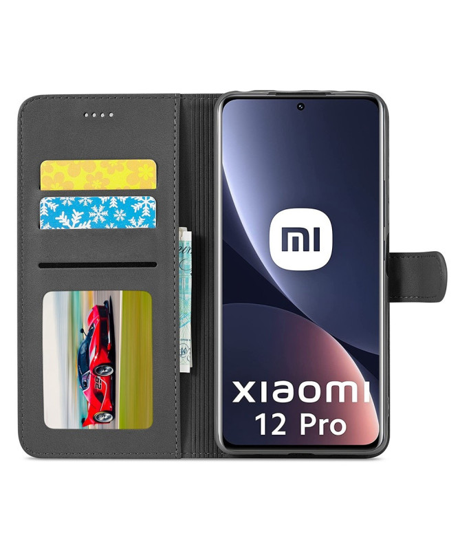 Housse Xiaomi 12 Pro Effet Cuir LC.IMEEKE
