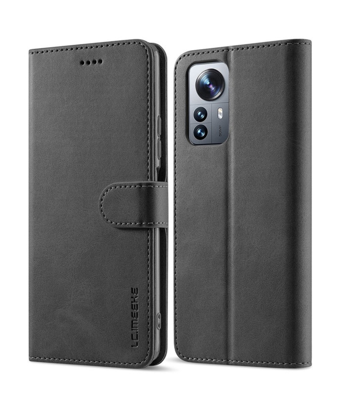Housse Xiaomi 12 Pro Effet Cuir LC.IMEEKE
