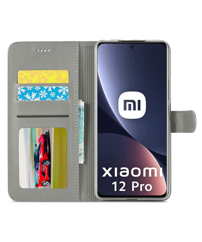 Housse Xiaomi 12 Pro Effet Cuir LC.IMEEKE