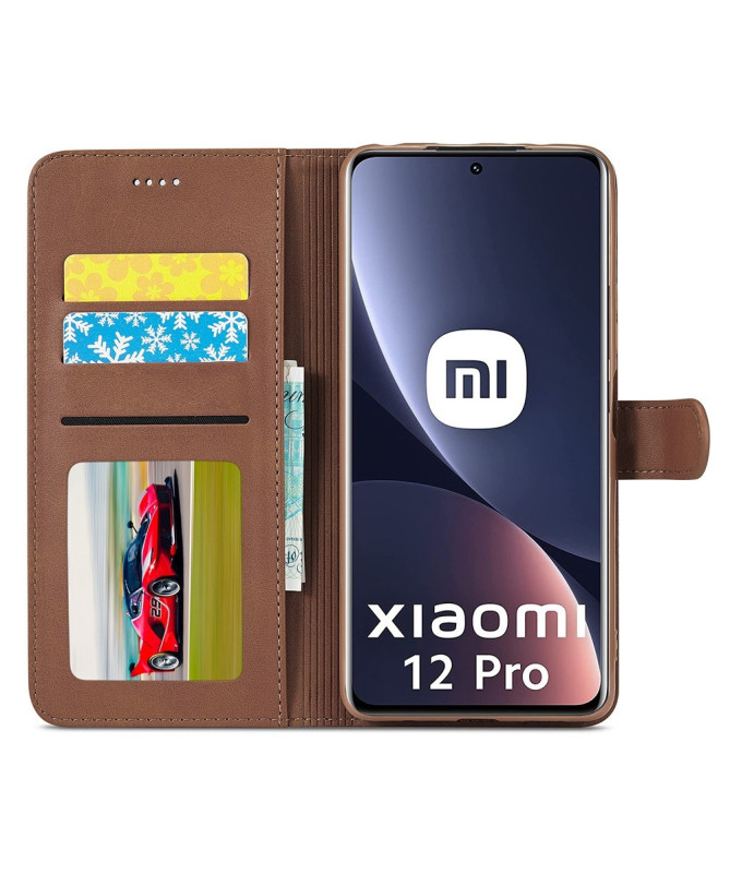 Housse Xiaomi 12 Pro Effet Cuir LC.IMEEKE