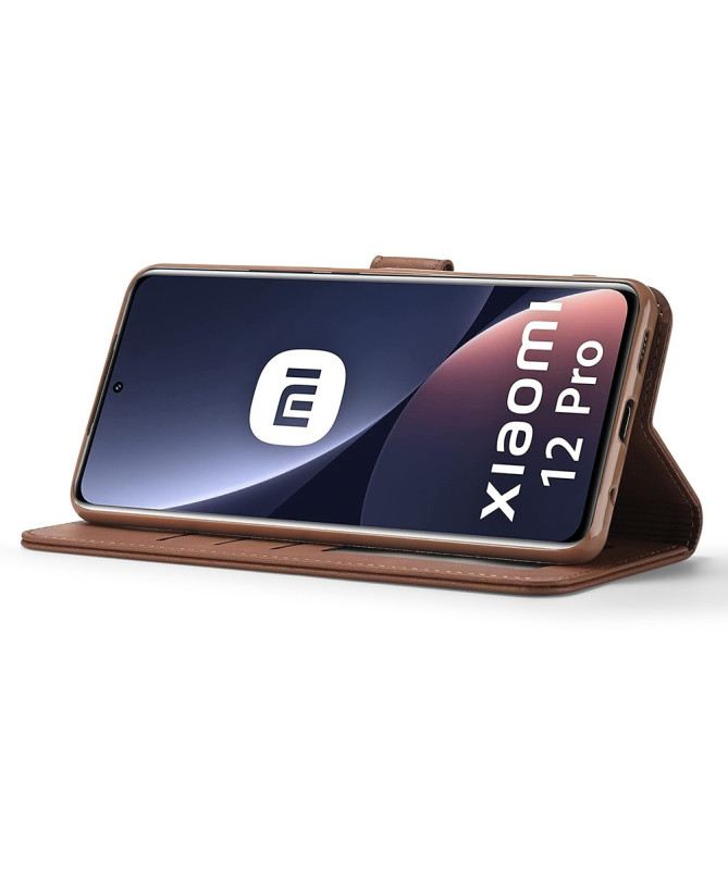 Housse Xiaomi 12 Pro Effet Cuir LC.IMEEKE