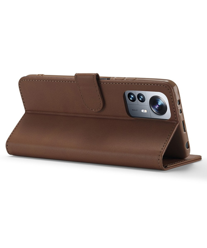 Housse Xiaomi 12 Pro Effet Cuir LC.IMEEKE