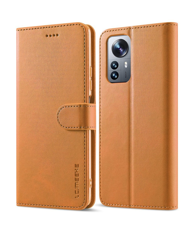 Housse Xiaomi 12 Pro Effet Cuir LC.IMEEKE