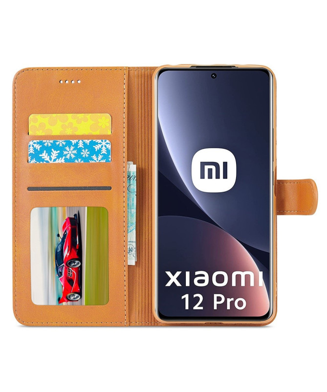 Housse Xiaomi 12 Pro Effet Cuir LC.IMEEKE