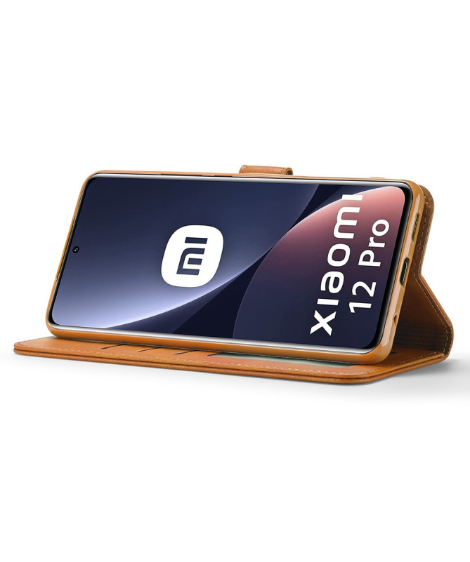 Housse Xiaomi 12 Pro Effet Cuir LC.IMEEKE