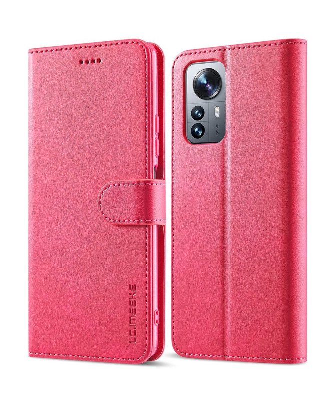 Housse Xiaomi 12 Pro Effet Cuir LC.IMEEKE
