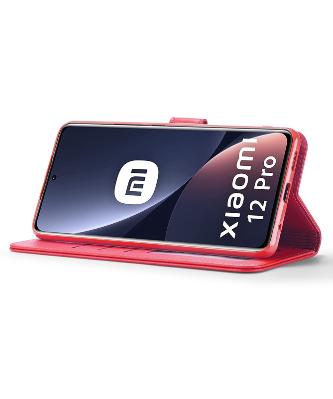 Housse Xiaomi 12 Pro Effet Cuir LC.IMEEKE