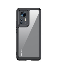Coque Xiaomi 12 Pro Transparente Contour Couleuré
