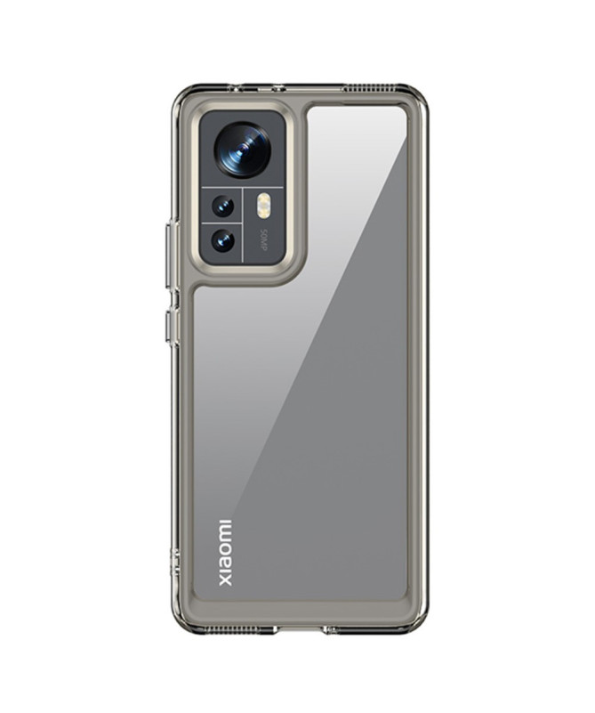 Coque Xiaomi 12 Pro Transparente Contour Couleuré