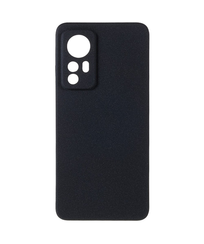 Coque Xiaomi 12 Pro double face mate anti-choc | Nero