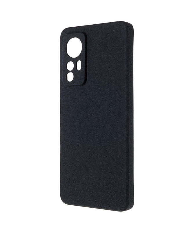 Coque Xiaomi 12 Pro double face mate anti-choc | Nero