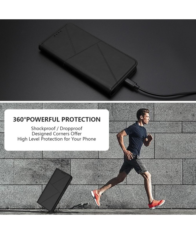 Etui Honor 400 Portefeuille Magnétique Cuir Support