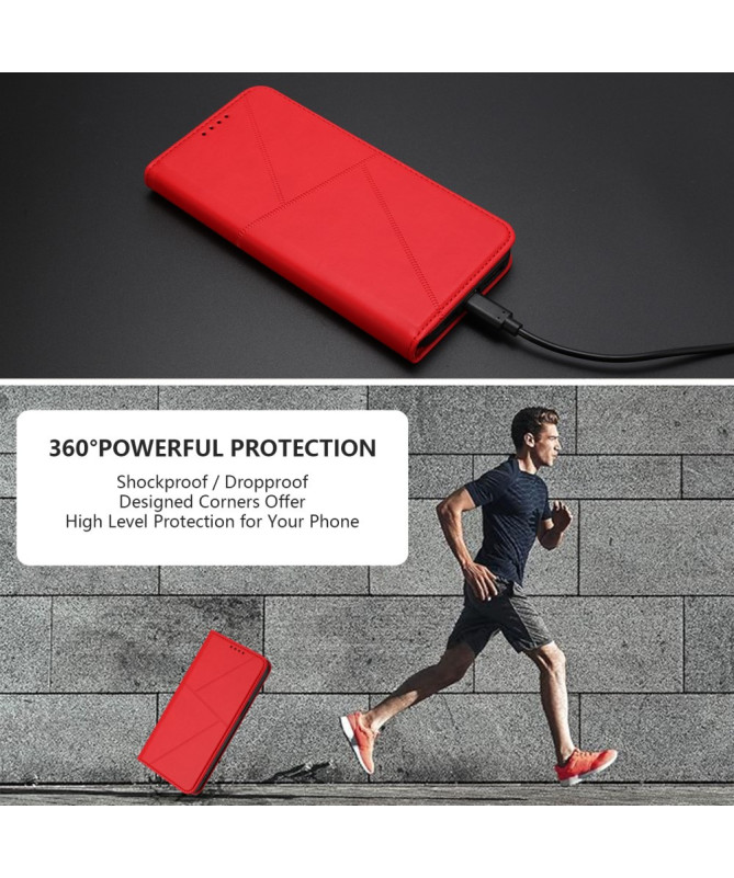 Etui Honor 400 Portefeuille Magnétique Cuir Support