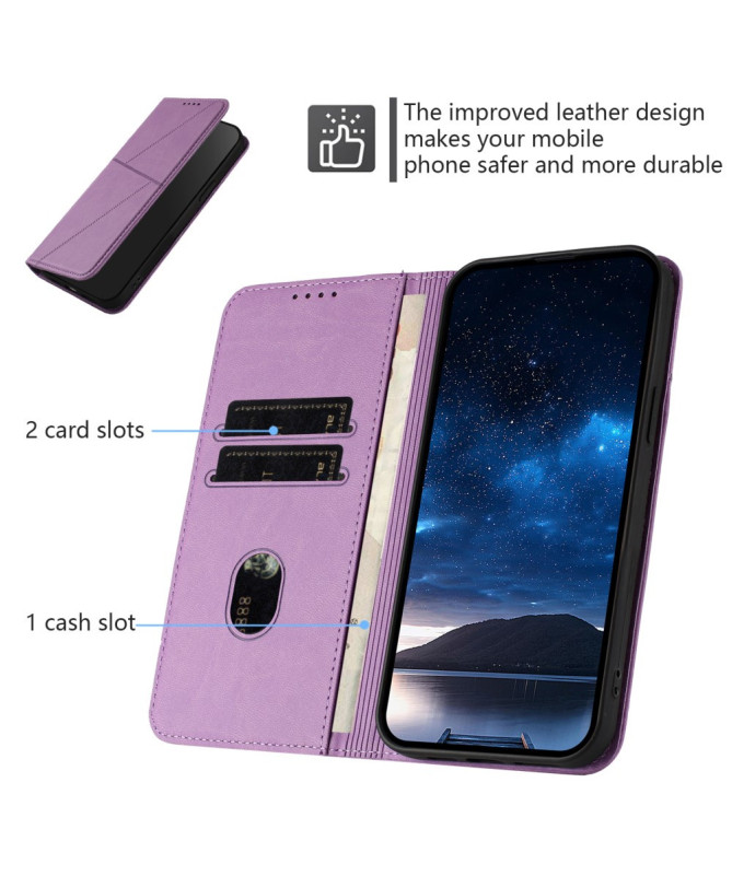 Etui Honor 400 Portefeuille Magnétique Cuir Support