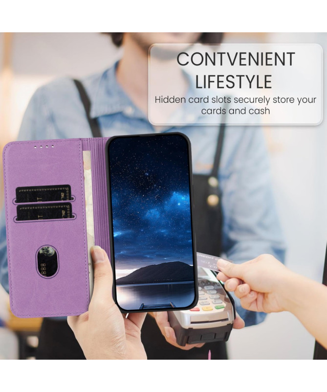 Etui Honor 400 Portefeuille Magnétique Cuir Support