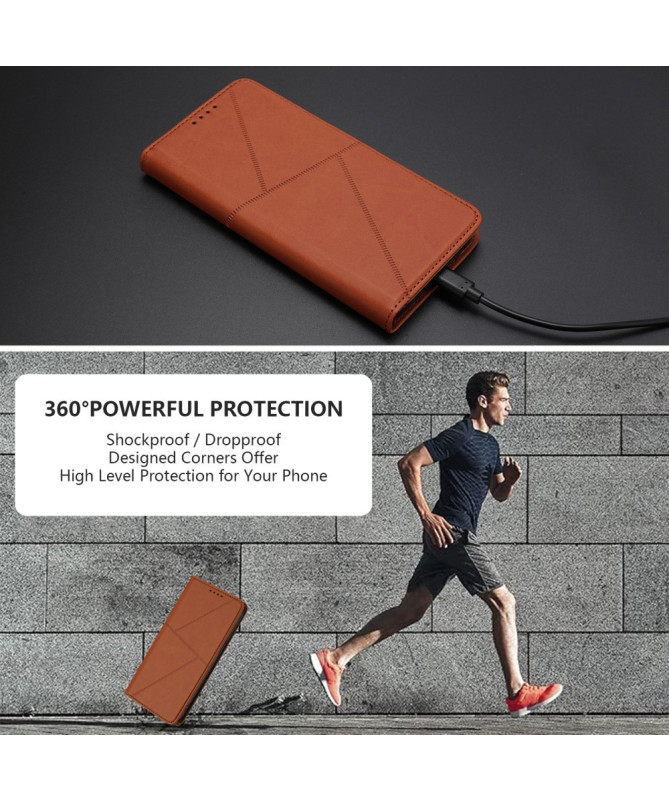 Etui Honor 400 Portefeuille Magnétique Cuir Support