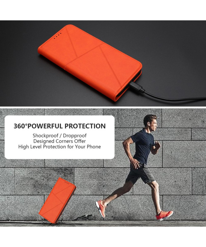 Etui Honor 400 Portefeuille Magnétique Cuir Support