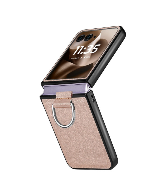 Coque Motorola Razr 60 Ultra Cuir Litchi | VALENTINA