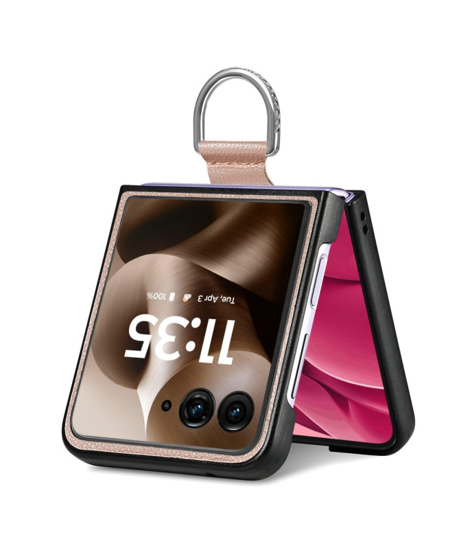 Coque Motorola Razr 60 Ultra Cuir Litchi | VALENTINA