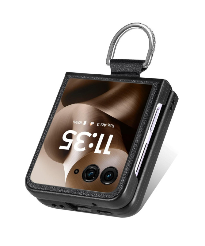 Coque Motorola Razr 60 Ultra Cuir Litchi | VALENTINA