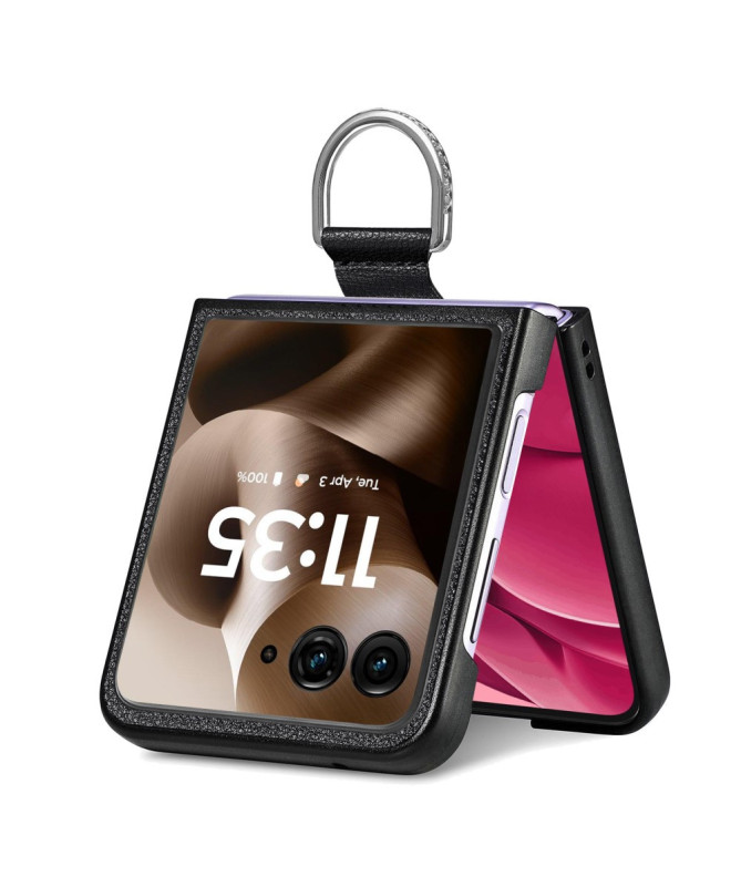 Coque Motorola Razr 60 Ultra Cuir Litchi | VALENTINA