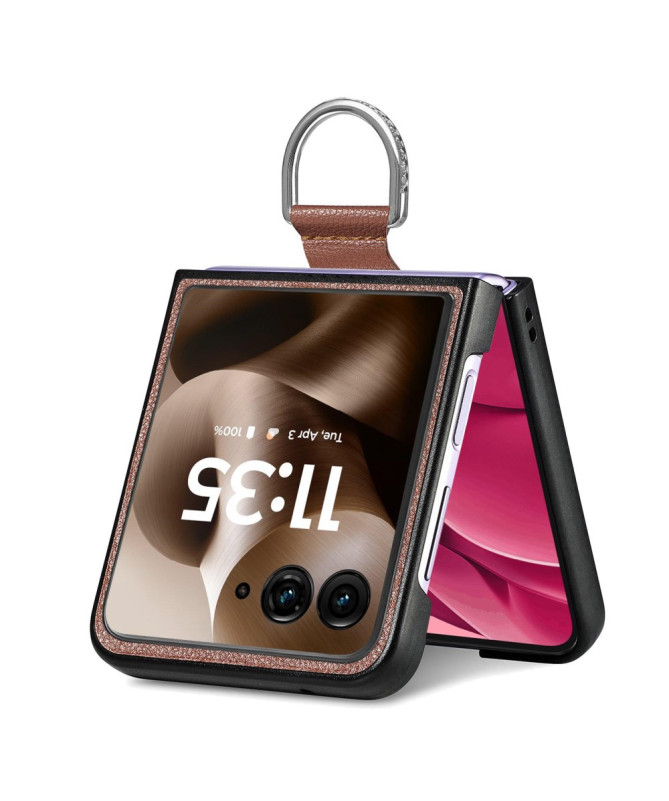 Coque Motorola Razr 60 Ultra Cuir Litchi | VALENTINA