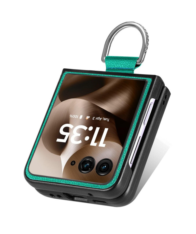 Coque Motorola Razr 60 Ultra Cuir Litchi | VALENTINA