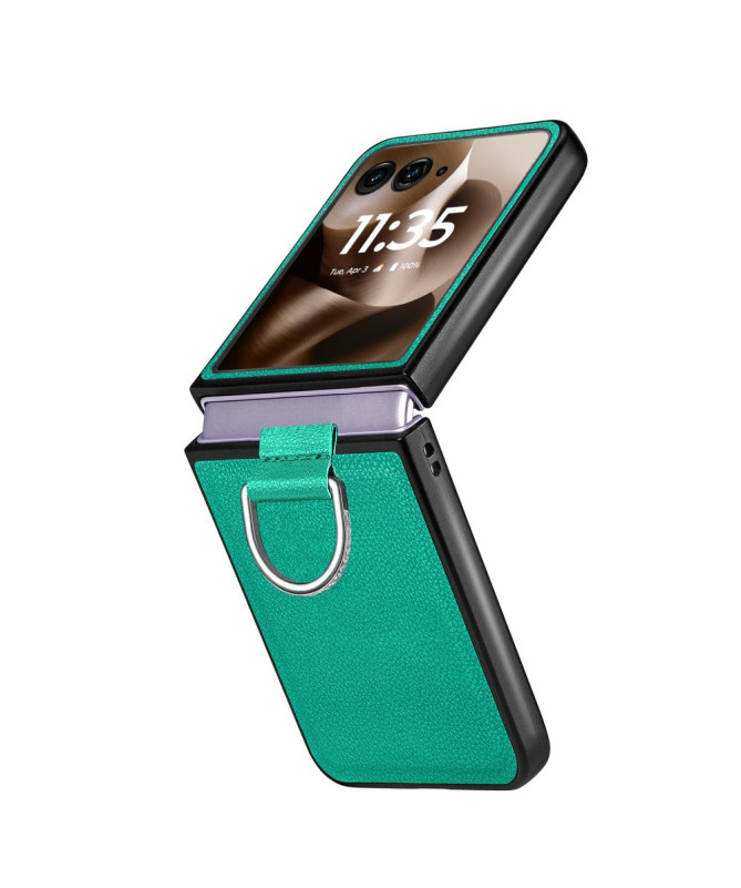 Coque Motorola Razr 60 Ultra Cuir Litchi | VALENTINA