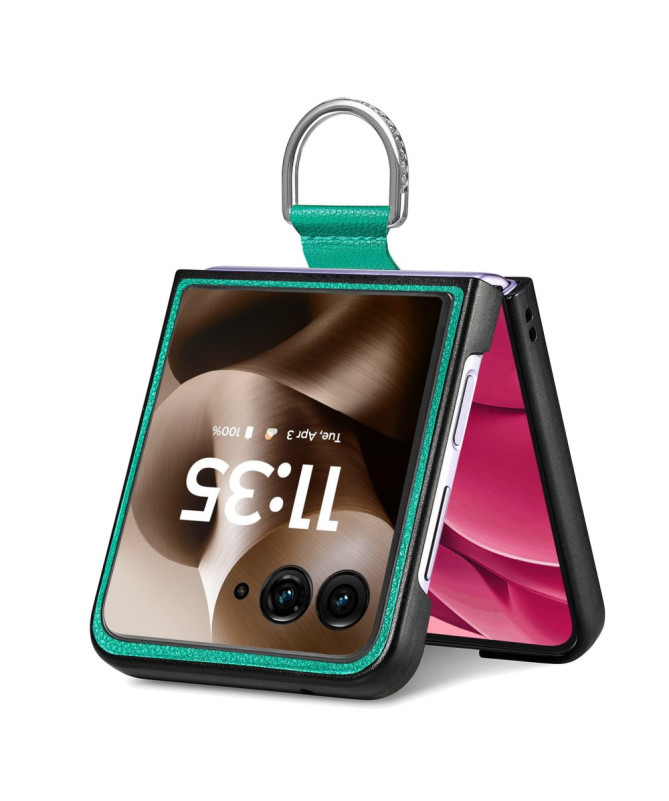 Coque Motorola Razr 60 Ultra Cuir Litchi | VALENTINA
