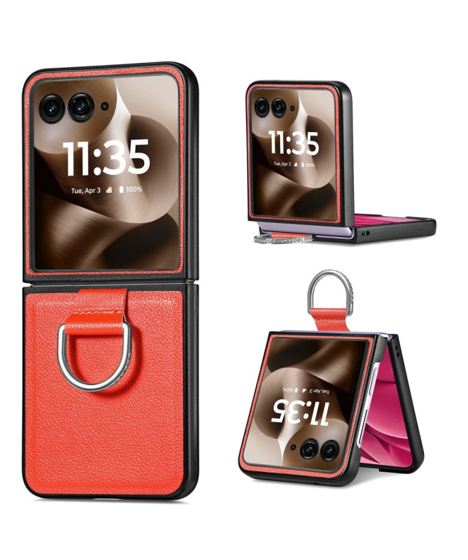 Coque Motorola Razr 60 Ultra Cuir Litchi | VALENTINA