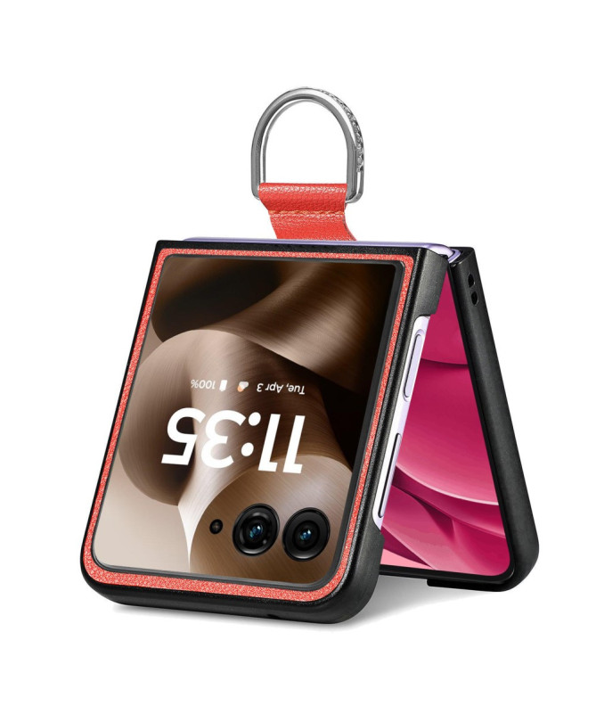 Coque Motorola Razr 60 Ultra Cuir Litchi | VALENTINA